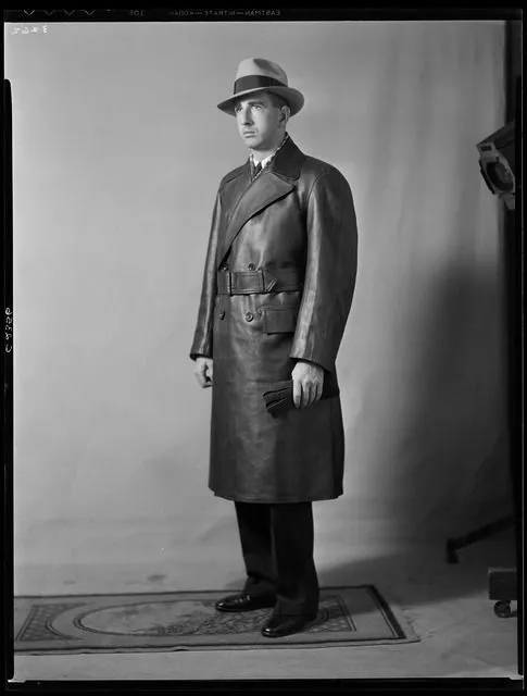 Publicity photograph for a menswear company