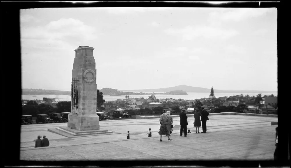 [Cenotaph Outside War Memorial Museum, Auckland]