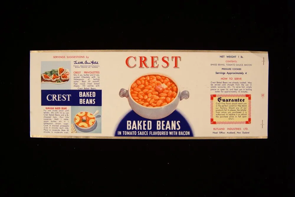 Crest Baked Beans in Tomato Sauce Flavoured with Bacon
