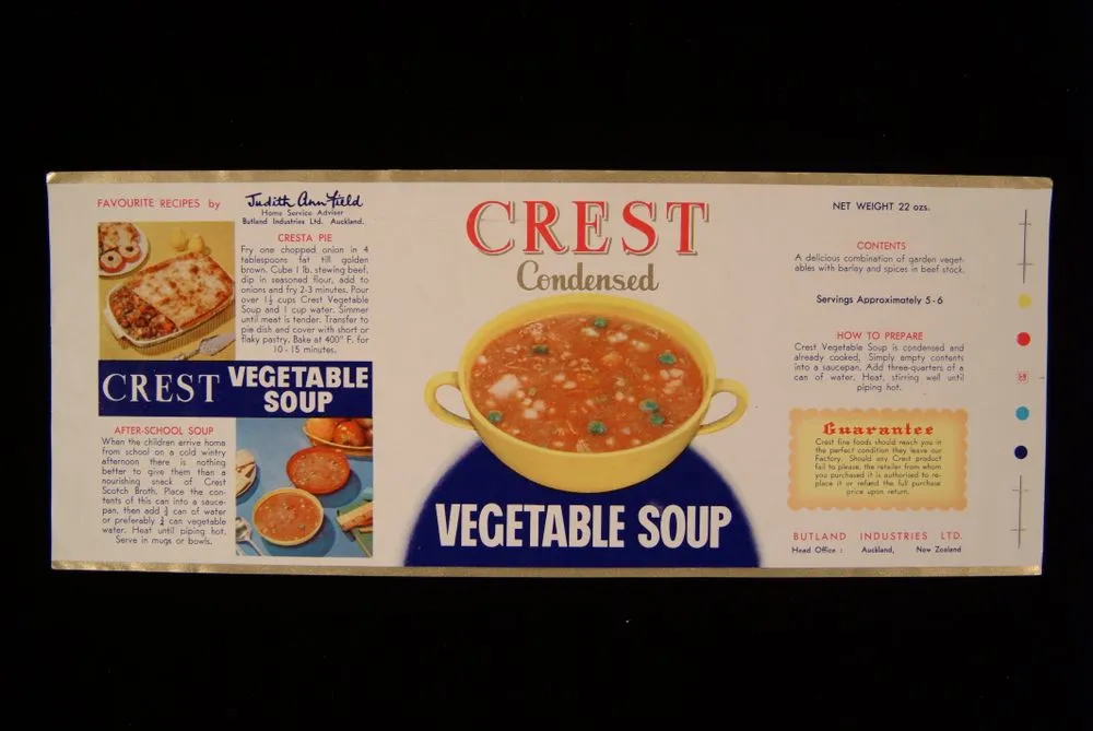 Crest Condensed Vegetable Soup
