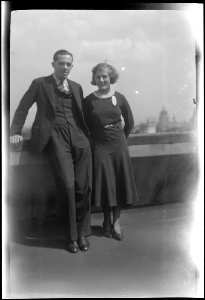 Eric Lee-Johnson and Paddy Johnson, Honor Oak Park, London