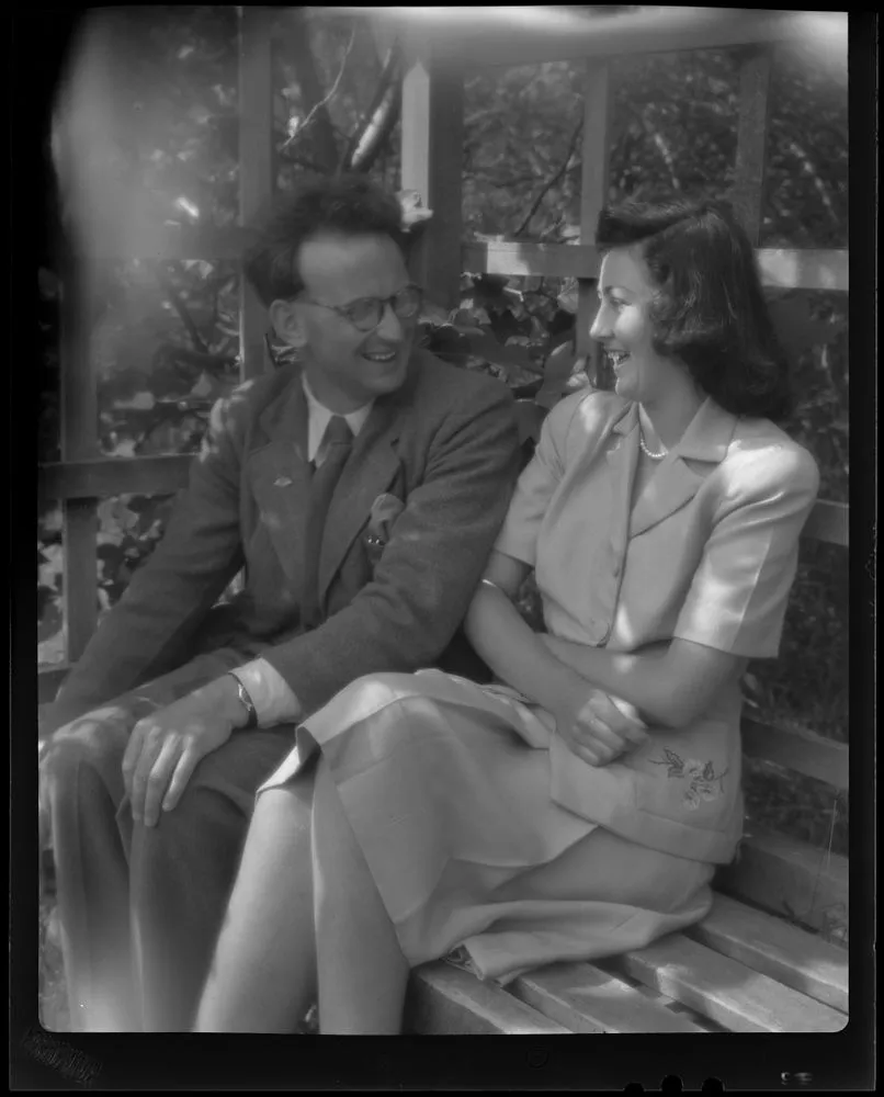 Captain Solway and Jacqueline Brown