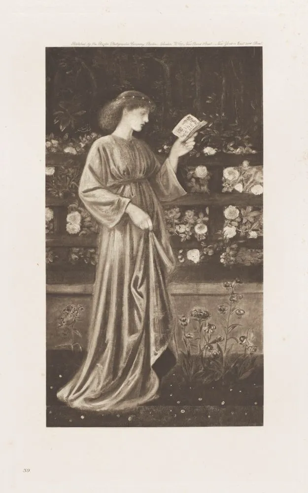 The King's Daughter. From the portfolio: The Work of E. Burne-Jones.