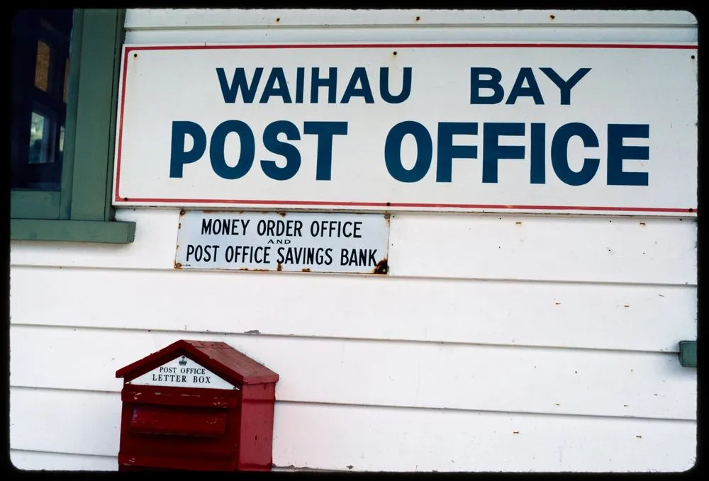 Post Office at Waihau Bay