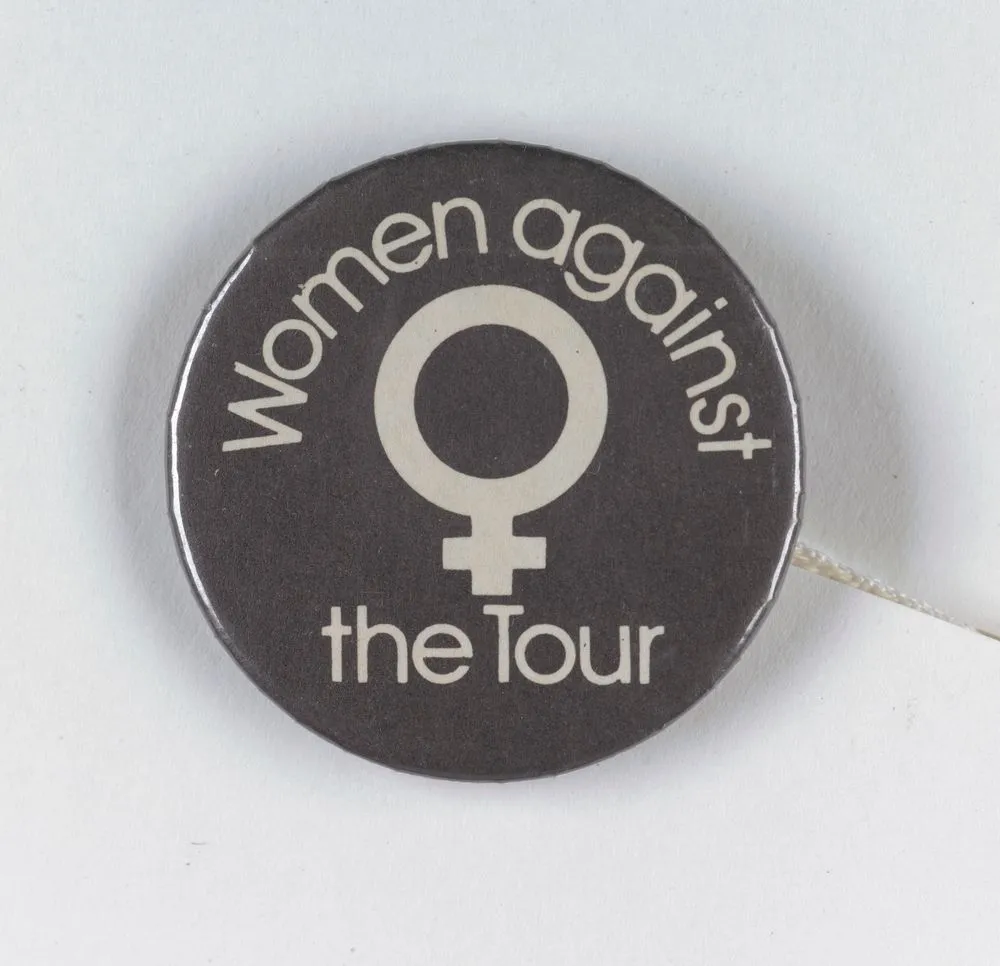 Women against the Tour badge