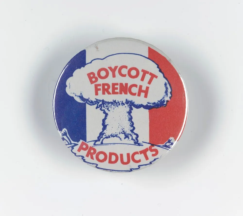 Boycott French Products badge