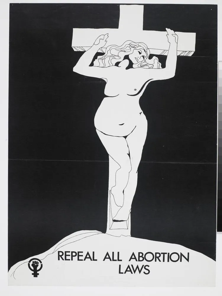 'Repeal All Abortion Laws' poster