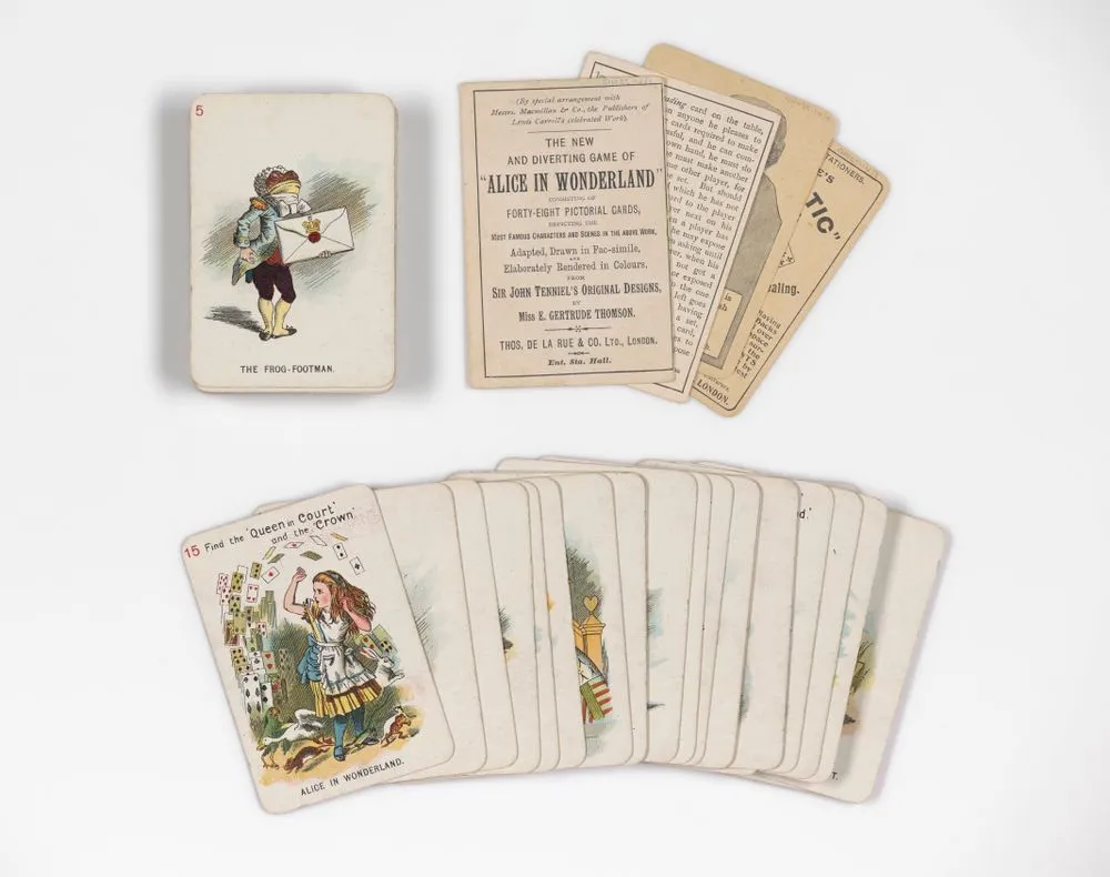 Alice in Wonderland cards