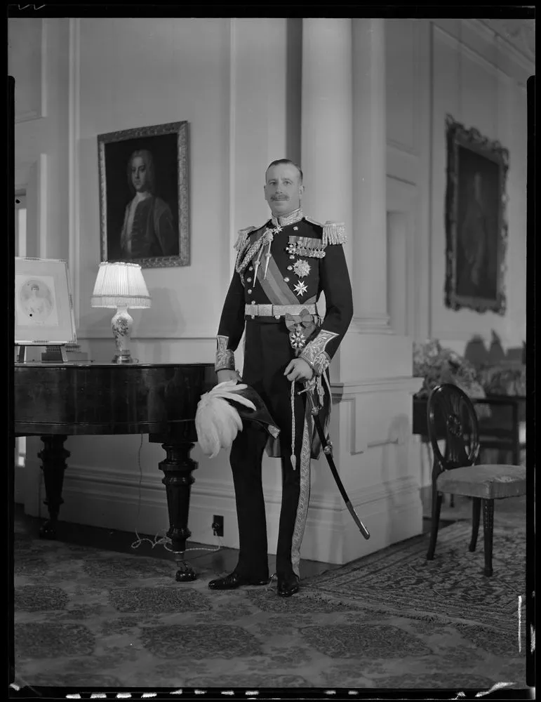 His Excellency Lord Galway at Government House, Wellington