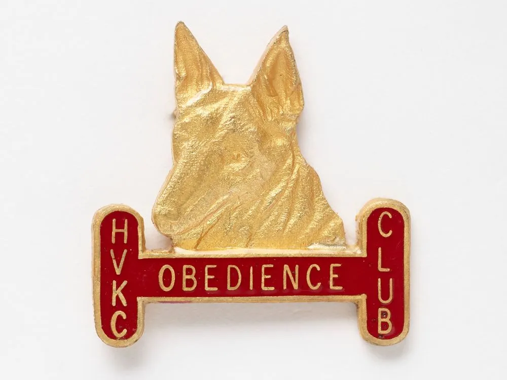 Hutt Valley Kennel Club Obedience badge