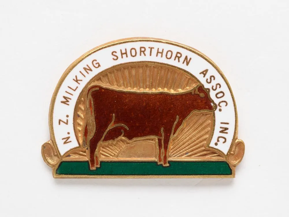 New Zealand Milking Shorthorn Association badge
