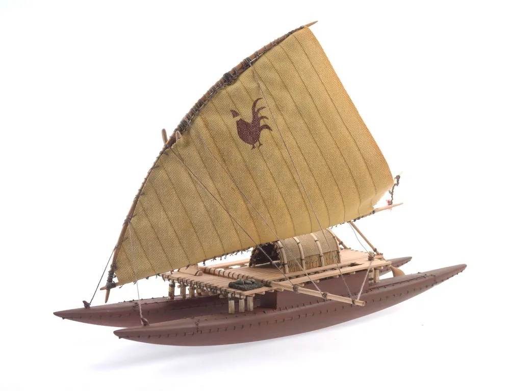 Model Tongiaki (sailing canoe)