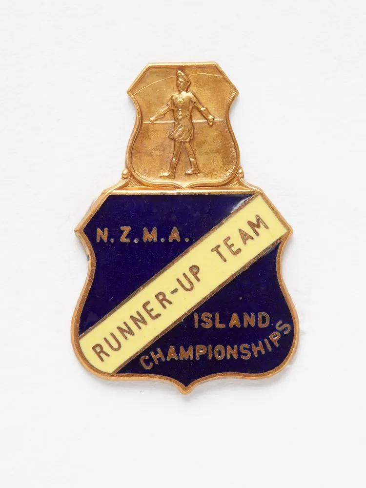 New Zealand Marching Association Island Championships badge: Runner-up team