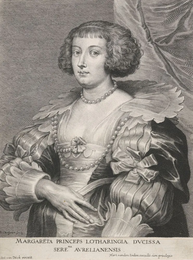 Margaret, Princess of Lorraine. From Icones principum virorum ('The Iconography')