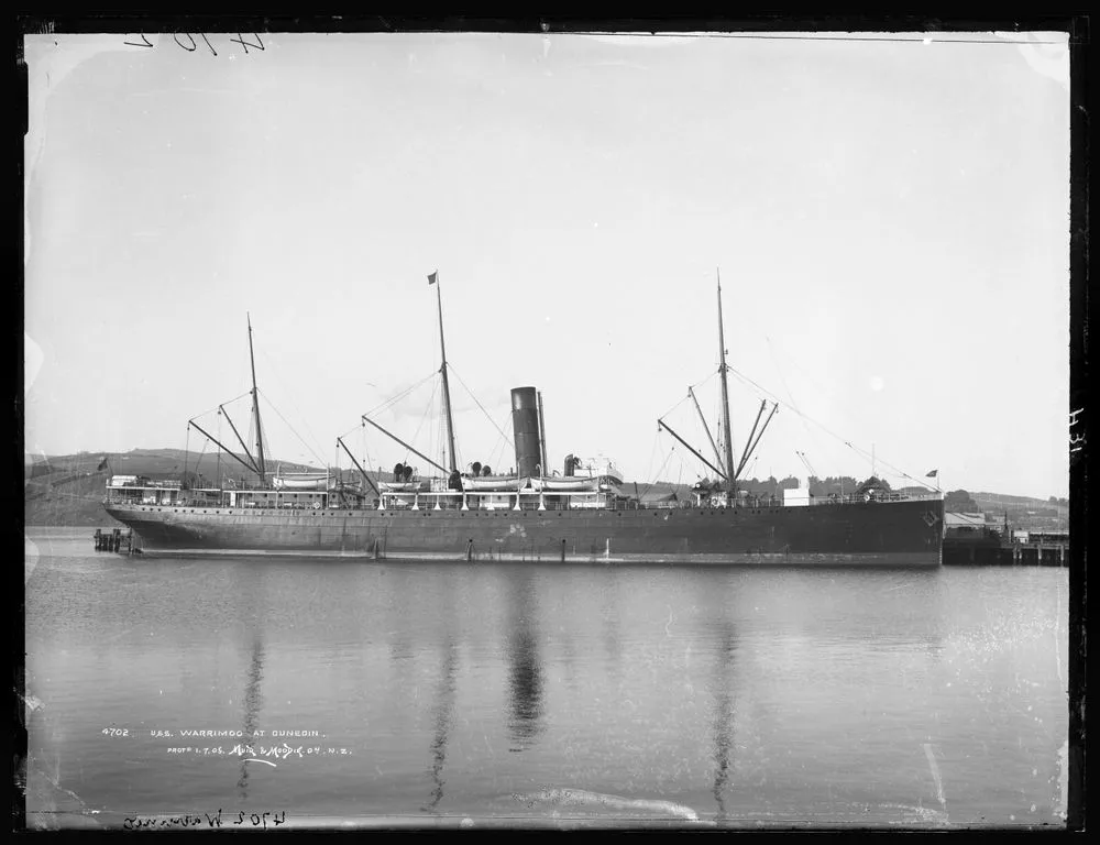 U.S.S. Warrimoo at Dunedin