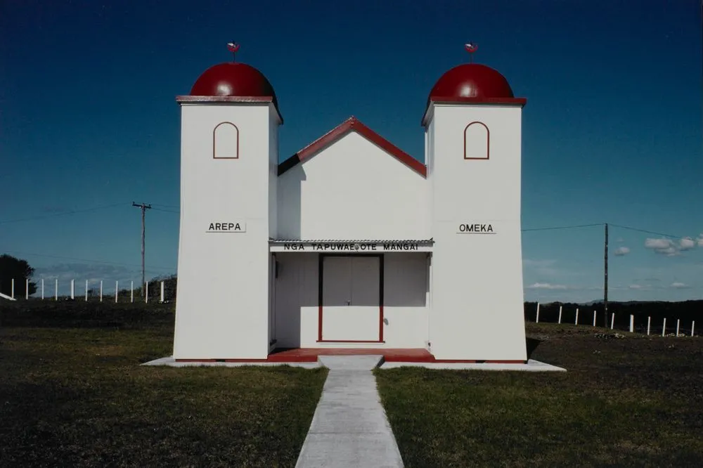 Ratana Church, Te Kao, 1982. From the series: The North Island of New Zealand