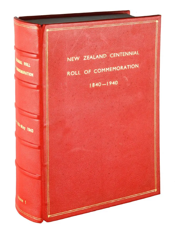 Visitors' books , New Zealand Centennial Exhibition, 1939-40.