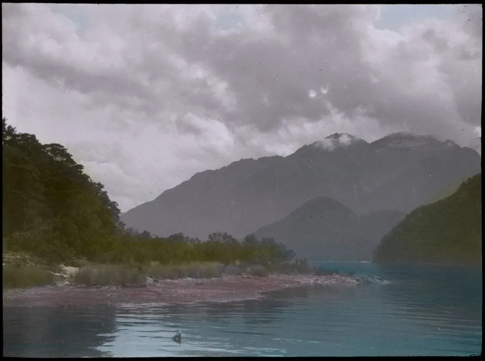 Lake Manpouri from Isolde Island looking NW (North West)