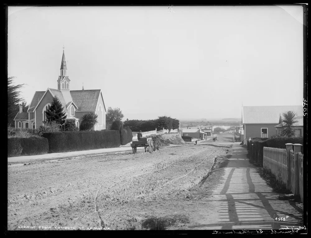 Looking down Exmouth Street, Kaitangata