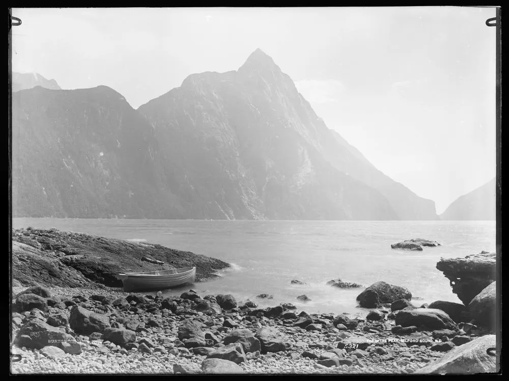 The Mitre Peak, Milford Sound, N. Z.