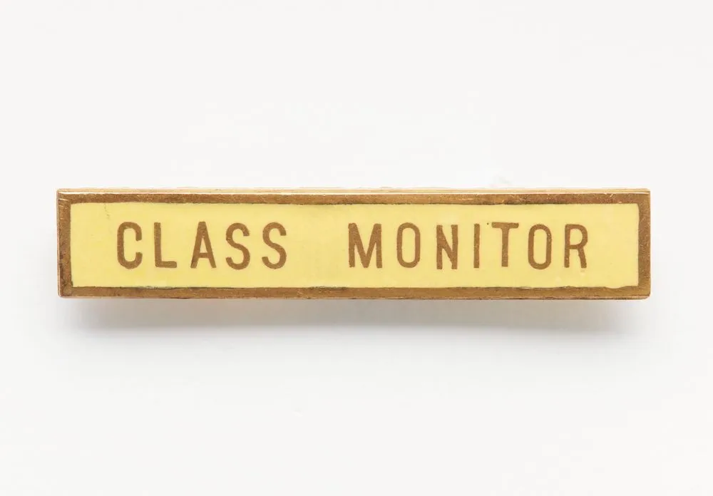 Class monitor badge