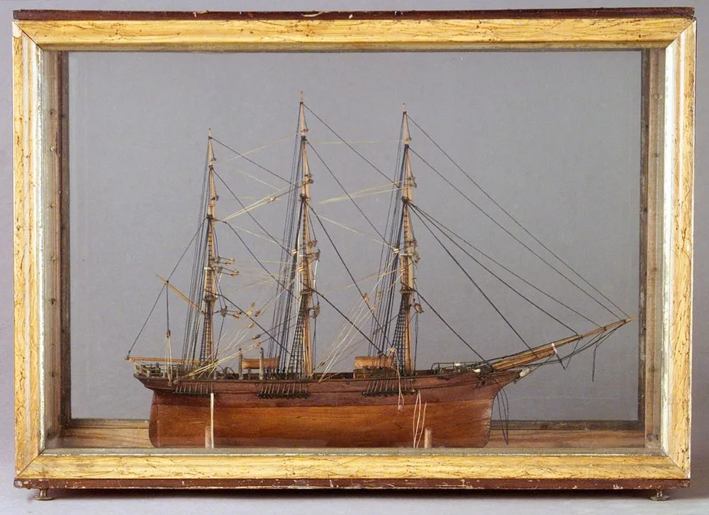 Model sailing ship "Cutty Sark"
