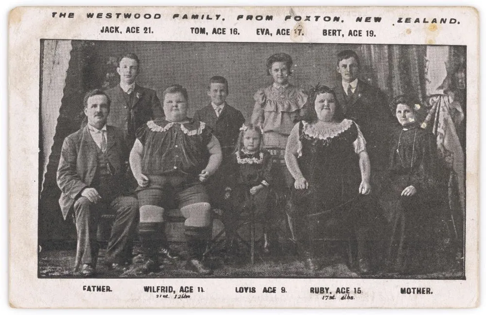 The Westwood family from Foxton, New Zealand