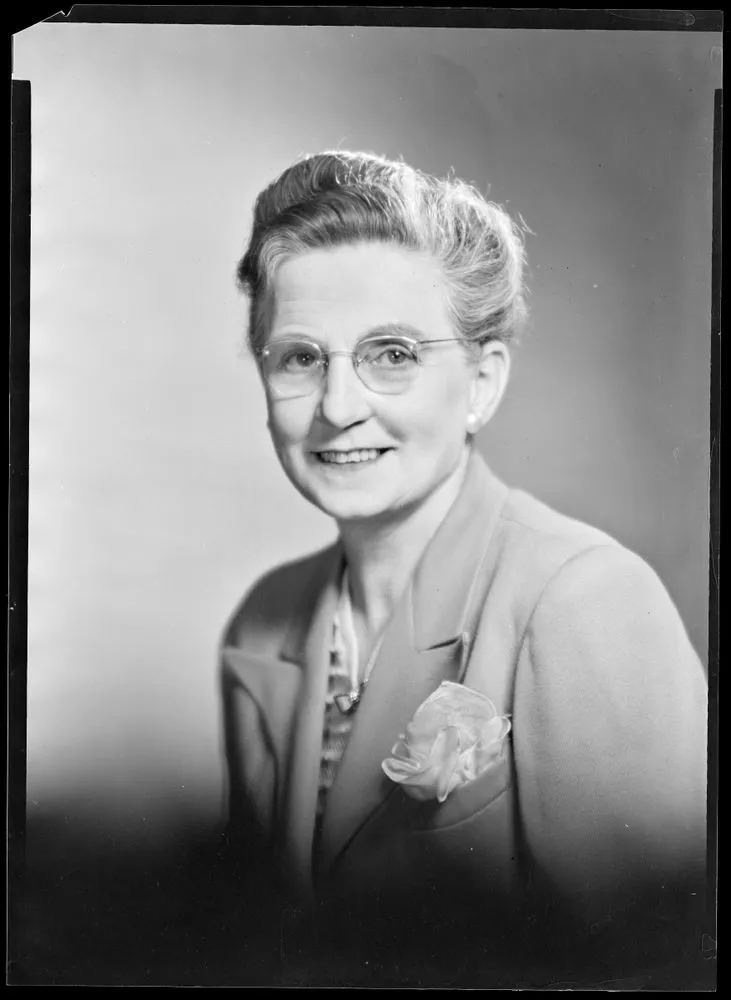 Woman; inscribed 'Miss L. J. McDonald'