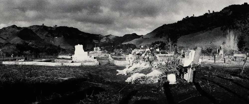 Cemetery, Matahiwi. From the portfolio: The Wanganui - 12 Panoramas