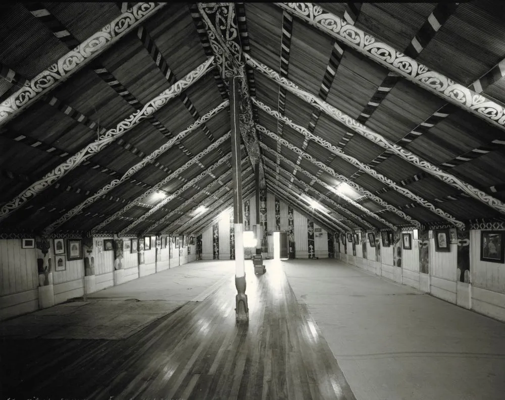 Interior no 5. "Rongokarae" Waikirikiri near Ruatoki, Bay of Plenty, 7 June 1982