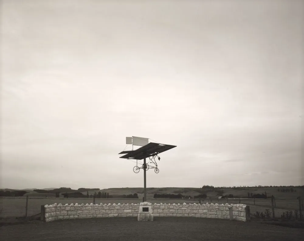 Richard Pearse Memorial, Upper Waitohi, South Canterbury, 1999