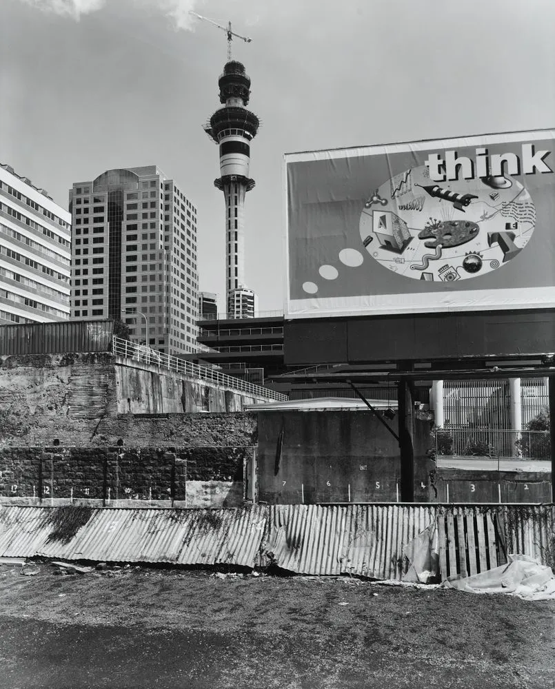 Sky Tower, demolished building site