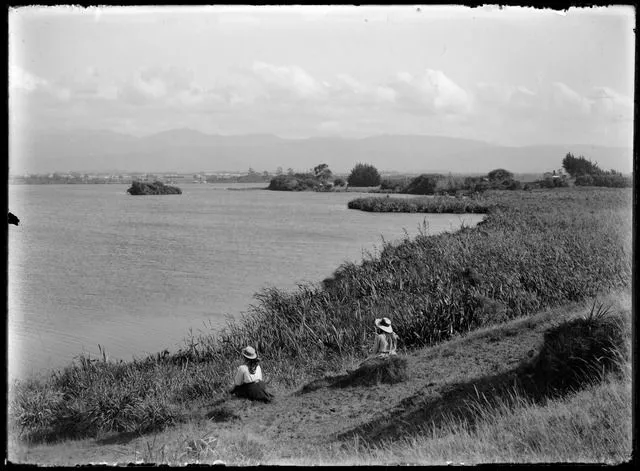 Lake Horowhenua - near Pukearuhe canoe landing