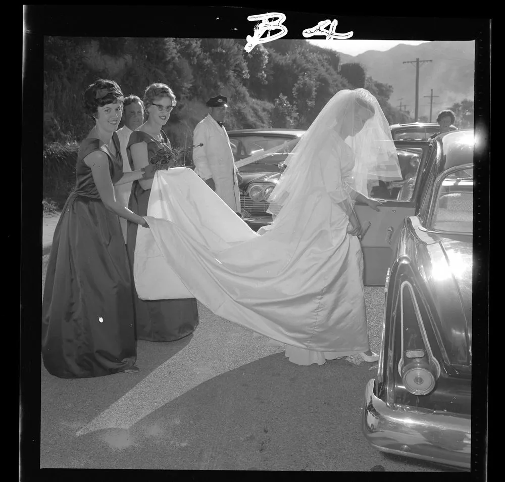 Wedding; inscribed 'R. Clark - B. Taylor'