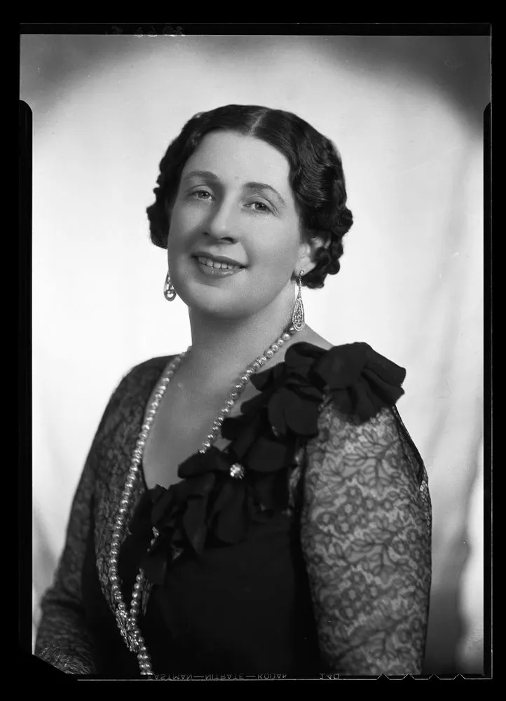 Woman; inscribed 'Madam Ross Brodie'