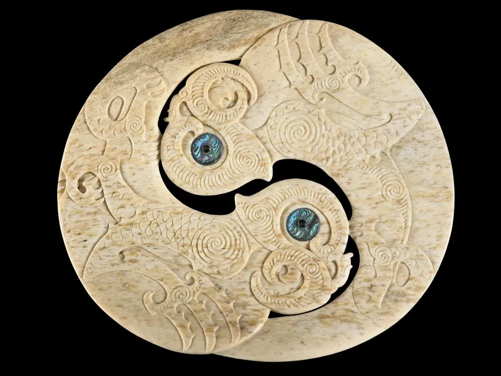 Bone carving
