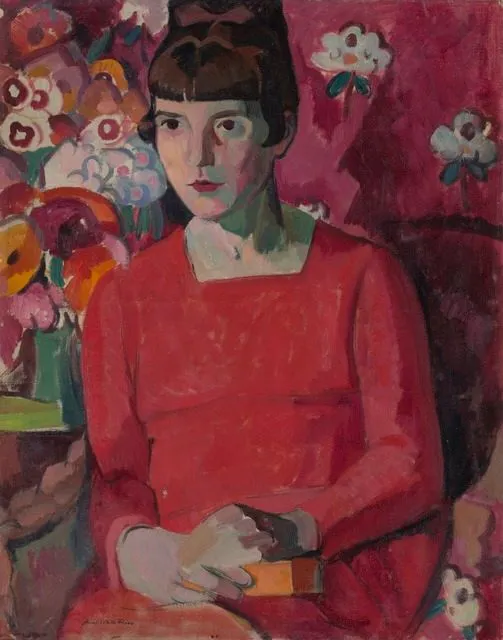 Portrait of Katherine Mansfield