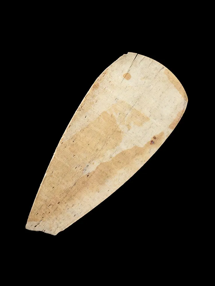 Patu parāoa (whale bone hand club)