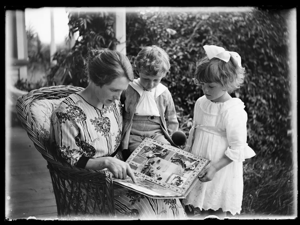 Clare Adkin with Clyde and Nancy