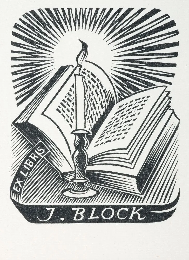 Bookplate: Joseph and Jenny Block