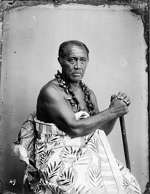 [elderly Samoan man]