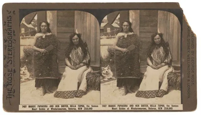 Maggie Papakura and her sister, Bella Tupou