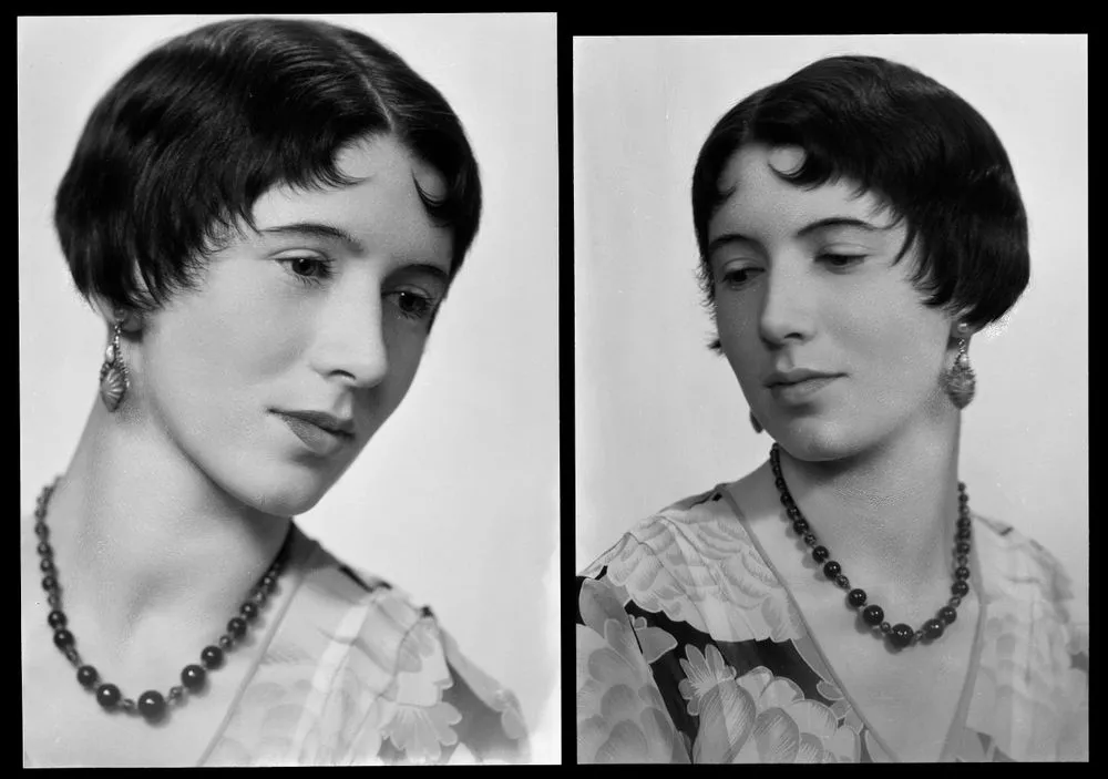 Woman; inscribed 'Miss Joan Coleman'