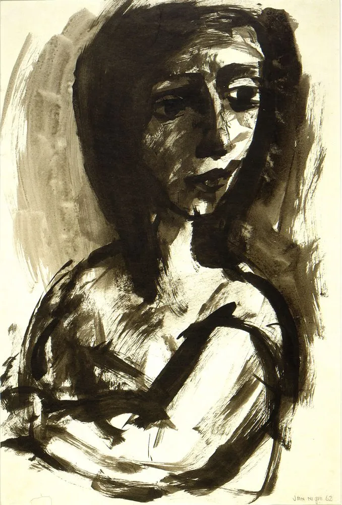Head of a woman
