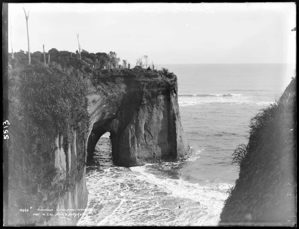 Blowhole, Cape Foulwind, Westport