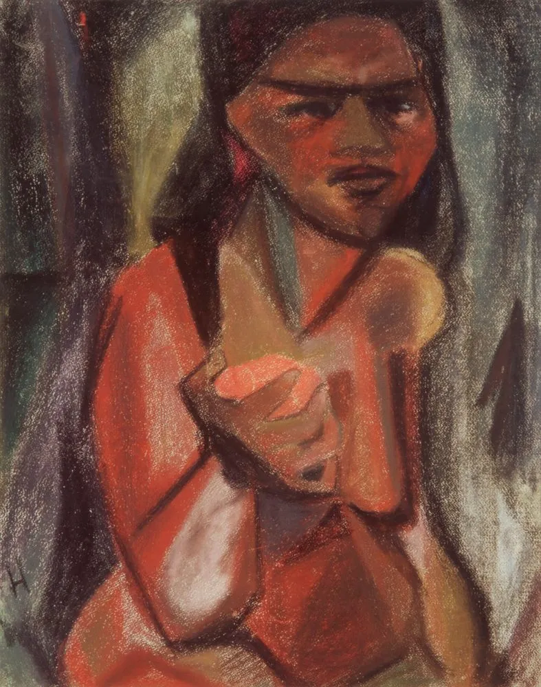 Portrait of a Polynesian woman