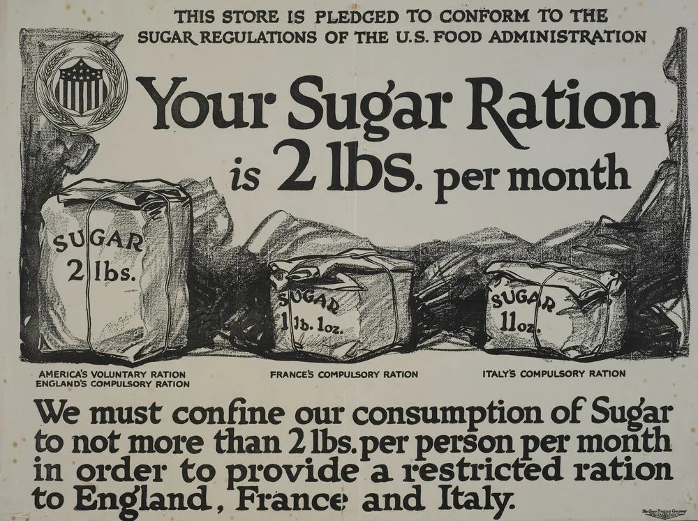 Poster, 'Your Sugar Ration'