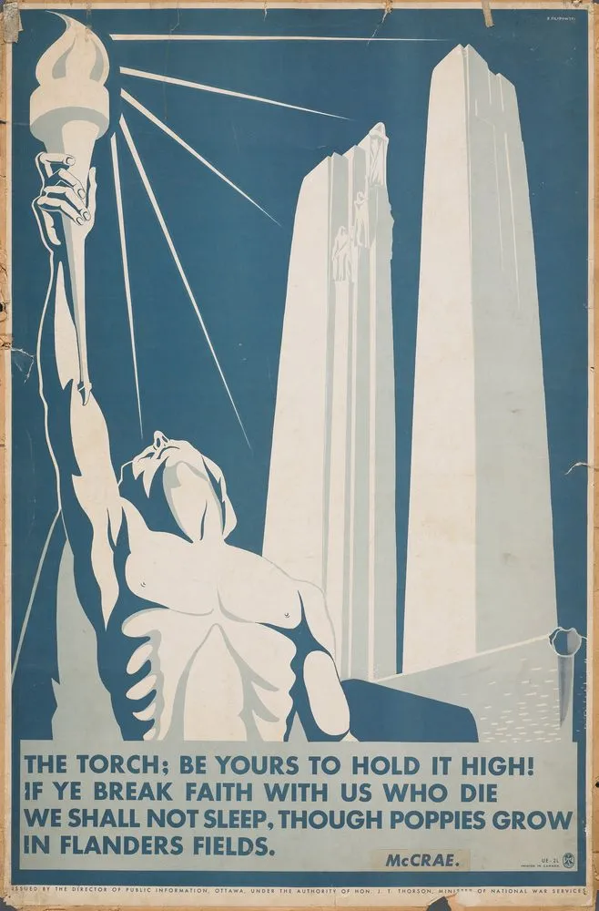 Poster, 'The Torch: Be Yours To Hold It High!'