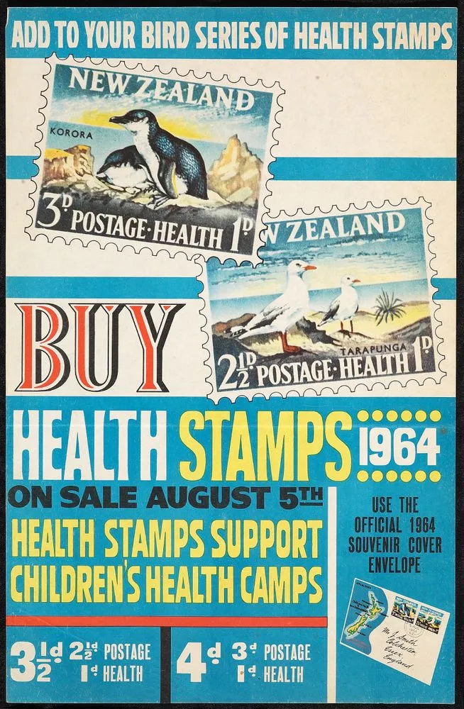 Poster, 'Add To Your Bird Series Of Health Stamps'