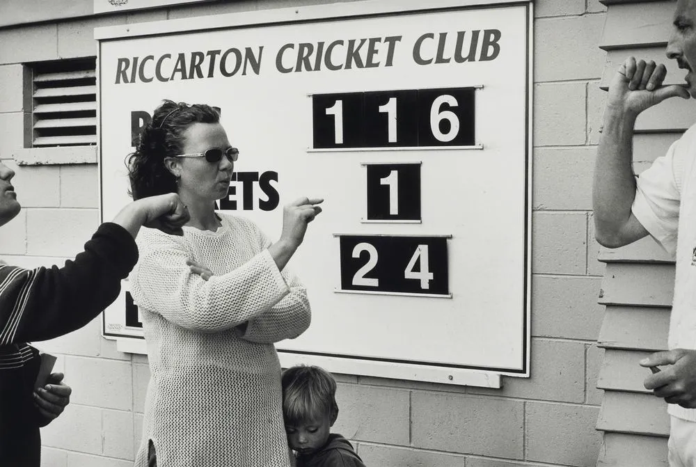 Deaf cricket tournament, Hagley Park, Christchurch, 2000